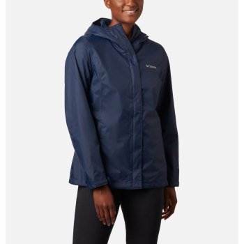 Columbia Jas Dames, Arcadia II Rain Donkerblauw, 09SXLFAQY